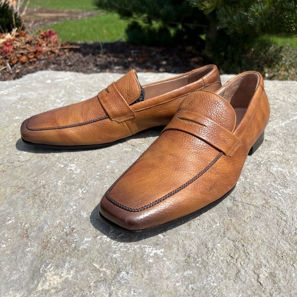 Banana Republic Shoes | Mens Light Brown Banana Republic Dress Shoes | Color: Brown | Size: 12 | Cabuik's Closet